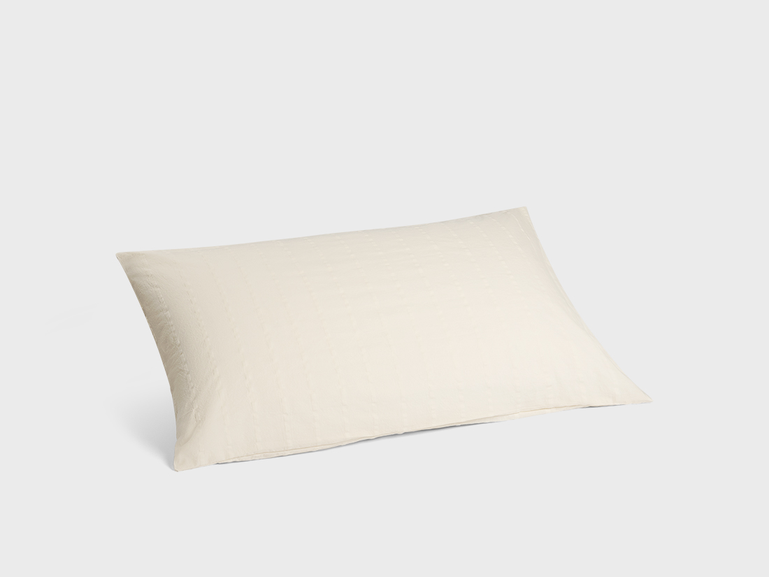 Kussensloop seersucker katoen gentle white