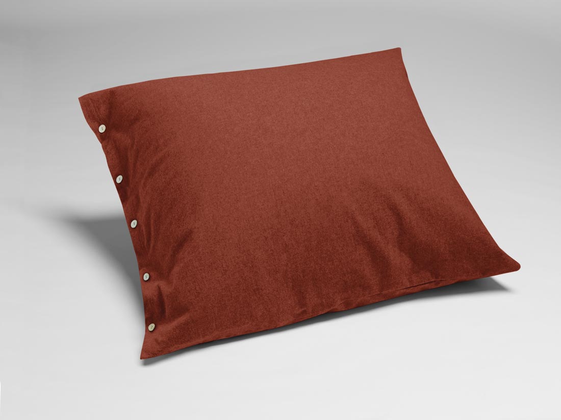 Kissenbezug Flanell Red Velvet