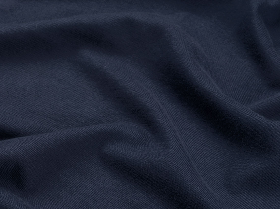 Pyjamashirt dames jersey midnight blue