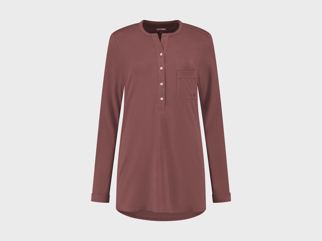 Pyjamasset dam i jersey evening rose