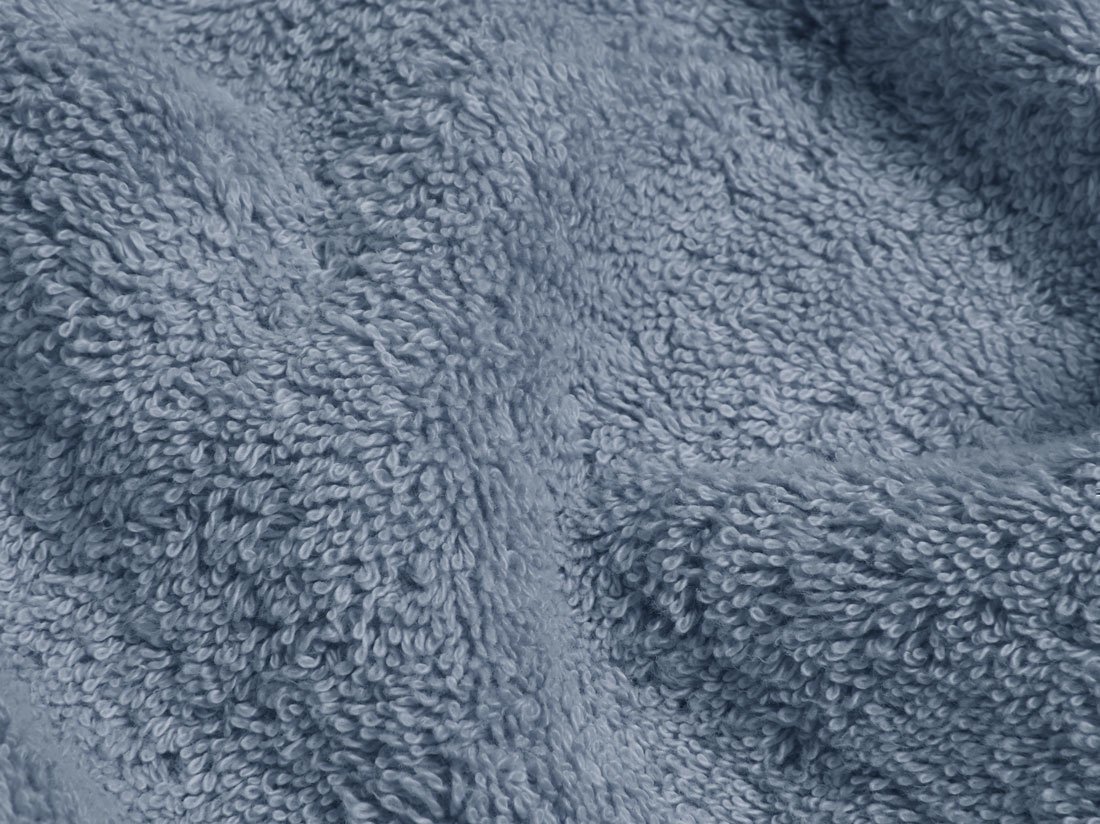Gastendoekjes terry faded blue 30x50 - 4 st