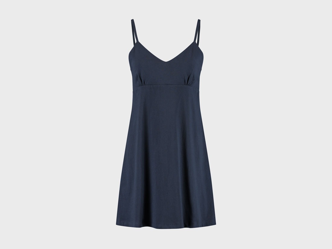 Slipdress jersey midnight blue 