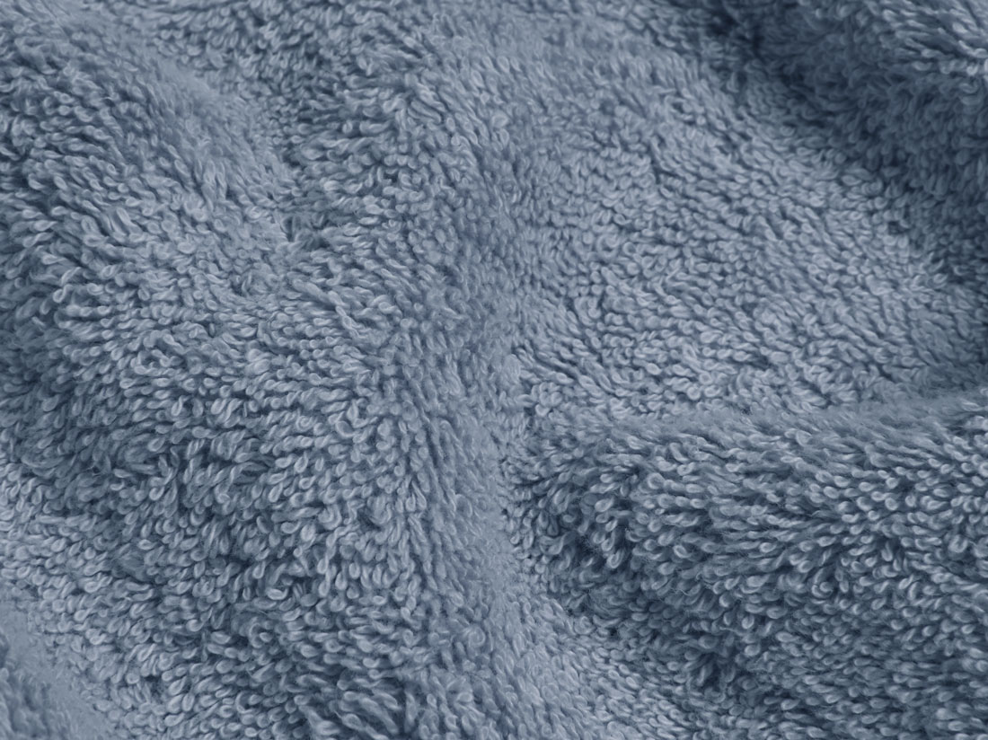 Badlaken terry faded blue 100x150 - 1 st