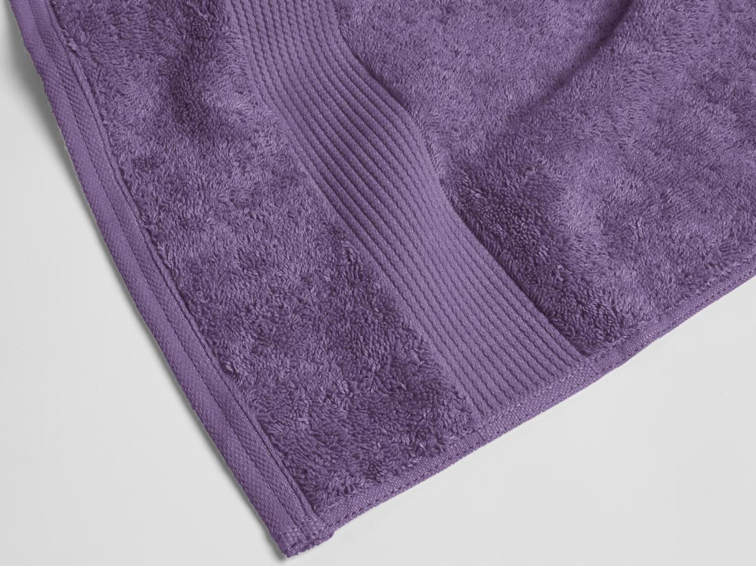 Handdoeken terry purple 50x100