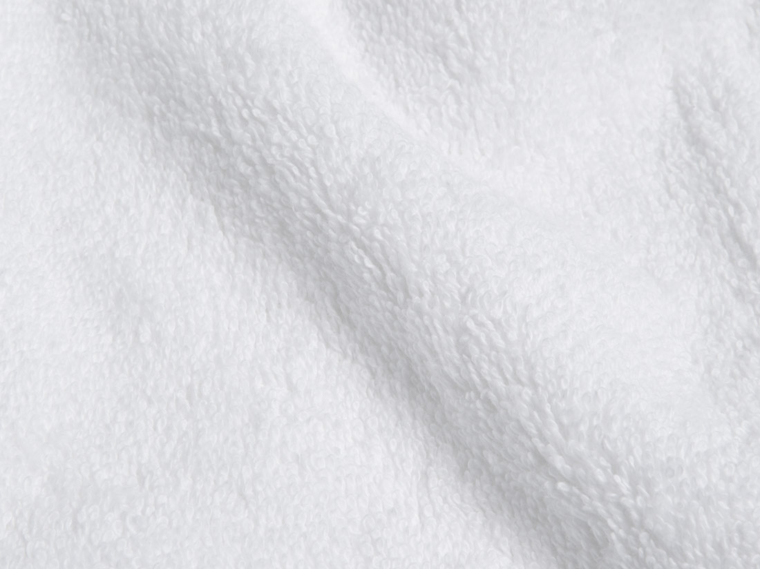 Serviette de bain éponge blanc pur 100x150 - 1 pc