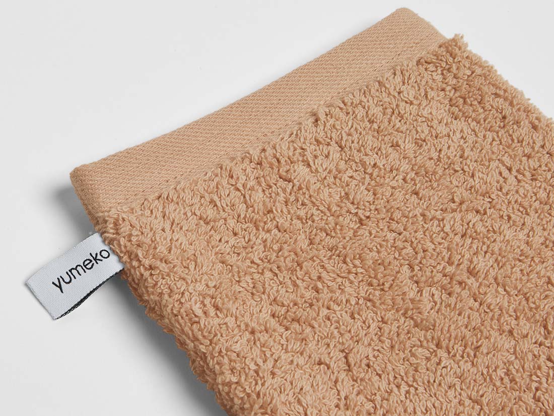 Vaskehandsker terry honey 15x22 - 4 st