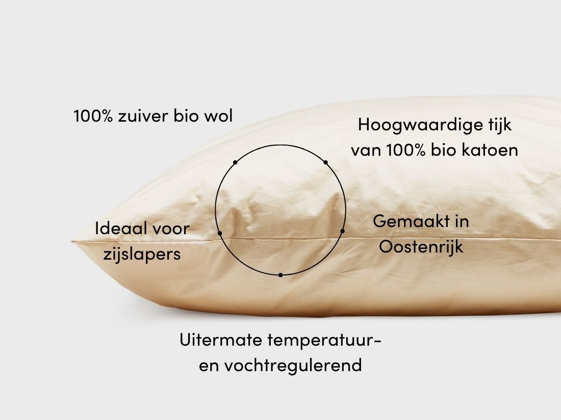 Kussen wol 40x80 medium