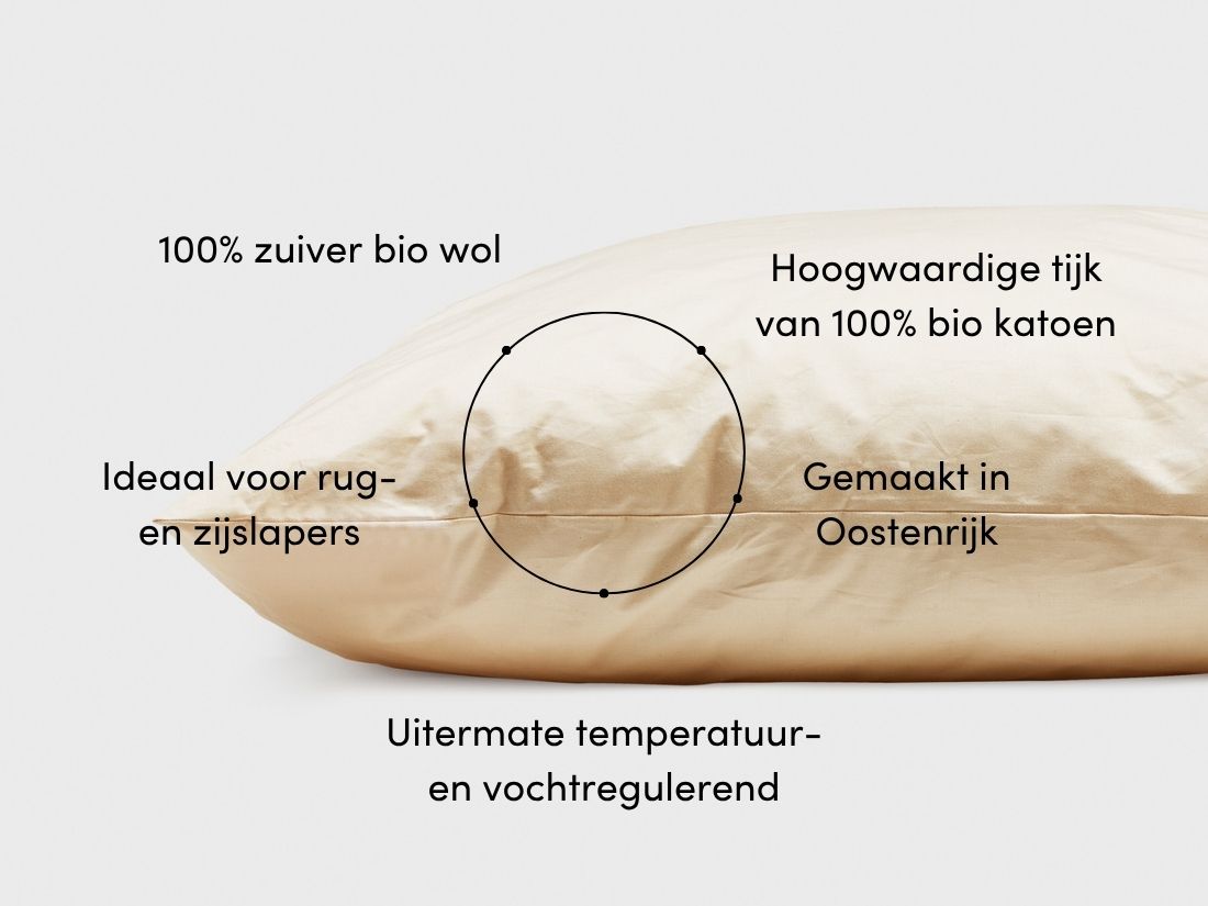 Kussen wol 50x60 medium